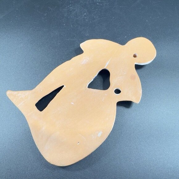 Hand Made Italian DERUTA Pottery Wall Hanging Figure Musician Playing Music VTG - Picture 9 of 13